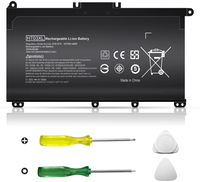 Main image of HT03XL Battery for HP L11119-855 - Pavilion 14-CE 14-CF 14-DF 14-CK 14-CM 14-DQ 14S-DQ 14S-FQ 15-CS 15-CW 15-DA 15-DB 15-DW 17-AR 17-17-BY HP 240 245 250 255 G7, 340 348 G5 Li-ion Spare Battery