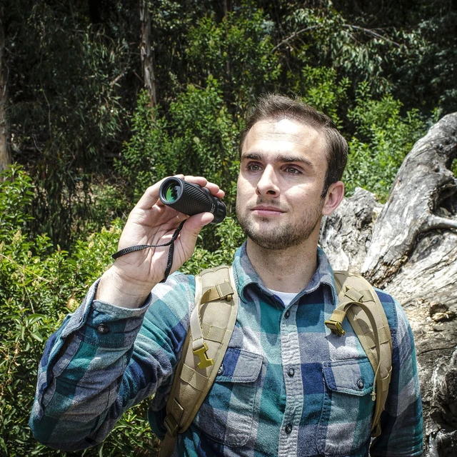 Alt view image 4 of 7 - Blackhawk Waterproof Monocular Compact, Fogproof, Multi-Coated Optics, Slip-Resistant Grip for Birding, Hiking, Sports, Concerts & Outdoor Use