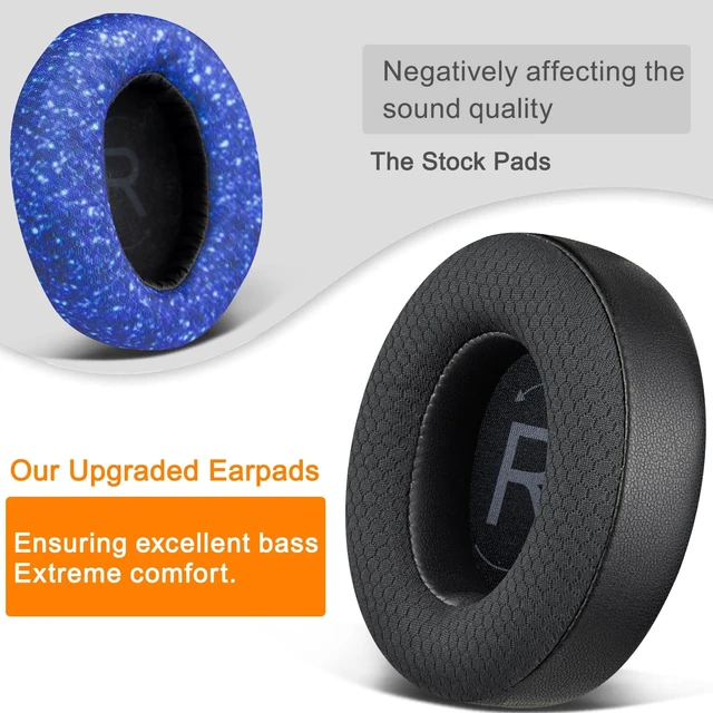 Alt view image 7 of 7 - Mesh Earpads for Raycon (Fitness/Everyday) - Black
