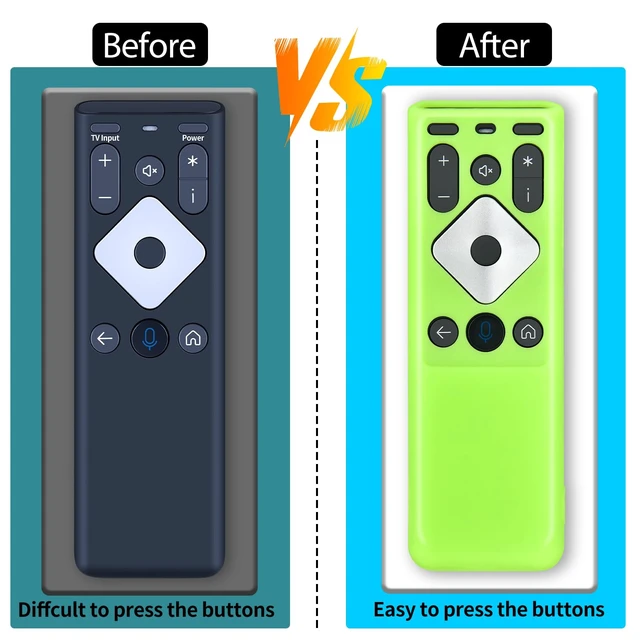 Alt view image 4 of 7 - XR16 Remote Case for Xfinity Comcast TV Remote Silicone Case for XR16 Voice Remote Control Protector, Glow Green