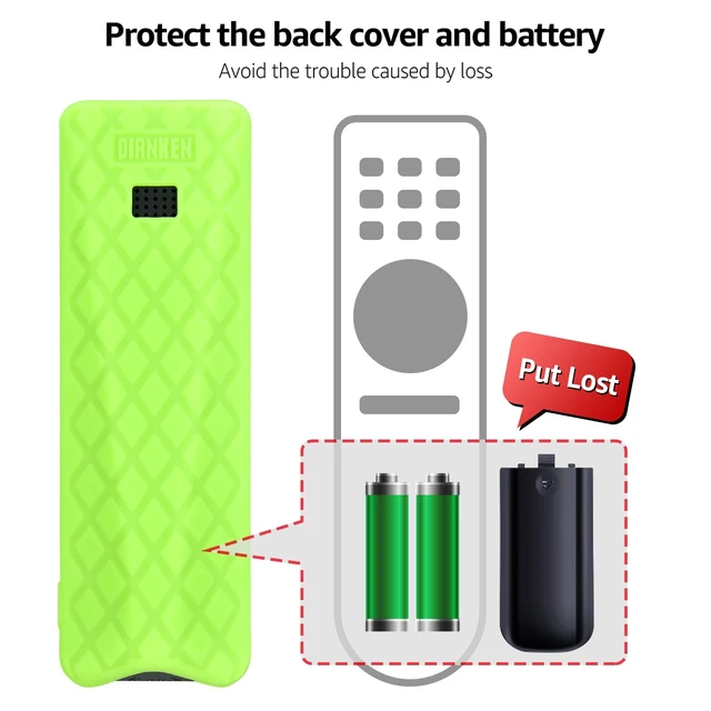 Alt view image 7 of 7 - XR16 Remote Case for Xfinity Comcast TV Remote Silicone Case for XR16 Voice Remote Control Protector, Glow Green