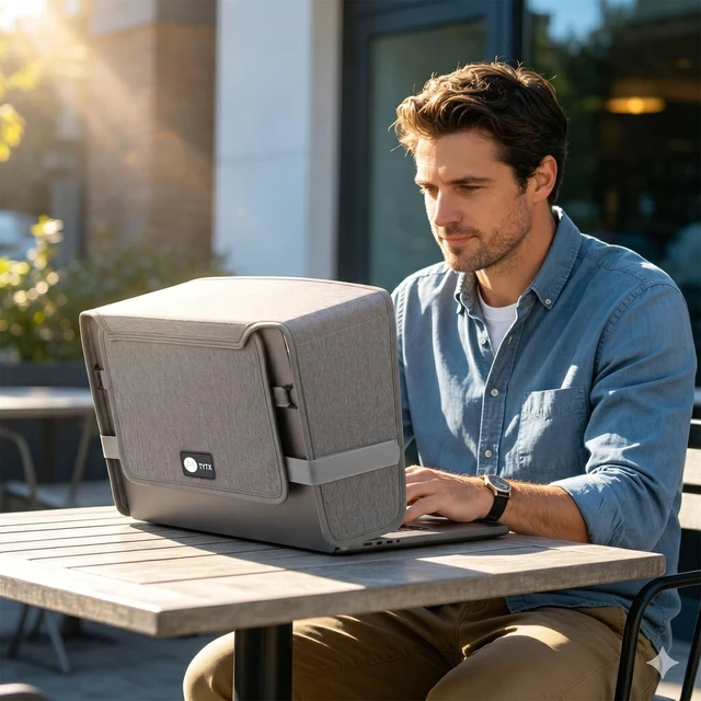 Alt view image 5 of 7 - Laptop Sun Shade for Outdoor Work, Computer Privacy Hood, Gray Light Weight Glare Shield, Foldable Shield Cover, For Most 15-16" Laptop