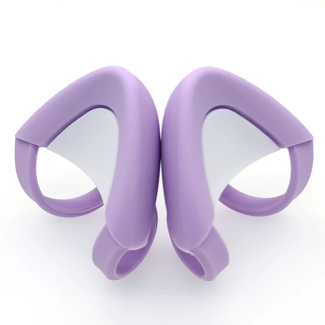 Main image of Cute Cat Ears Fits for HypreX Cloud/Cloud Stinger/Cloud Flight Headsets, Universal Fit Lovely Kitty Adjustable Attachment Straps for Video Live Gaming Headphone,Purple & White