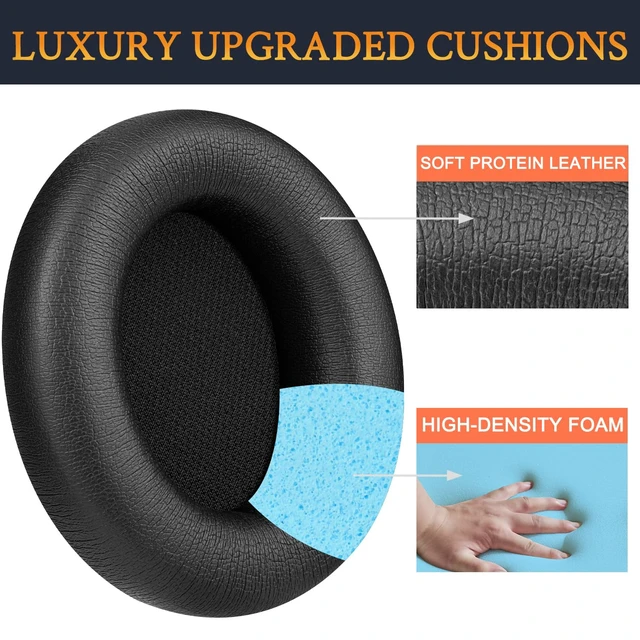 Alt view image 7 of 7 - Earpads for Beats Studio Pro - Black