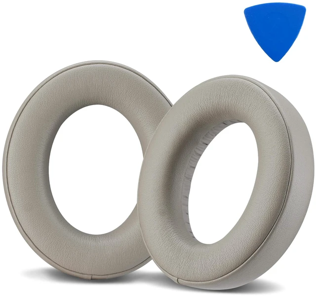 Main image of Premium Bathys Ear Pads Cushions Compatible with Focal bathys Headphones (Dune). Premium PU Leather FlexiSoft High-Density Foam Revive Noise Cancelling + Durability