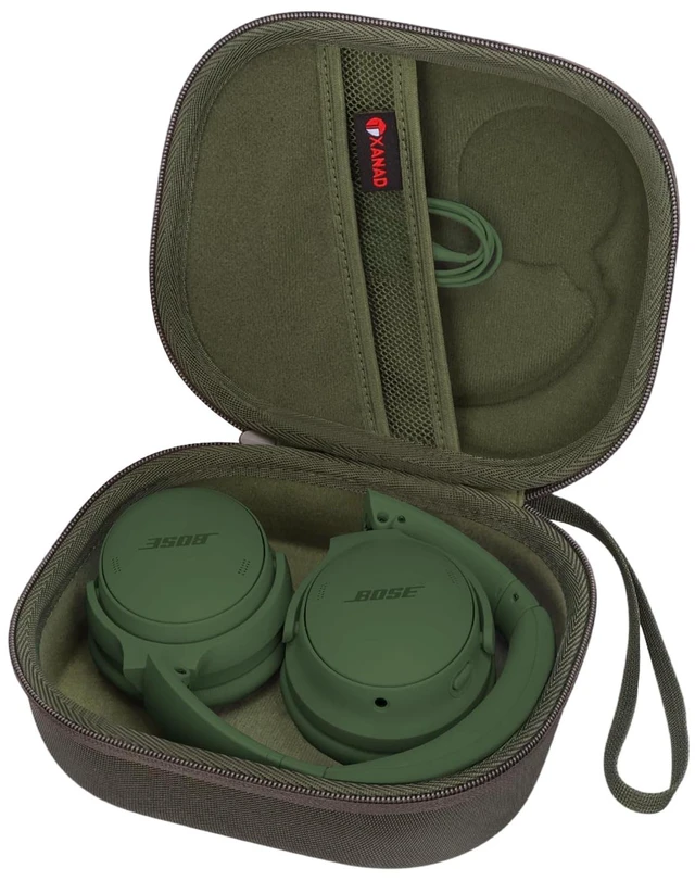 Main image of Hard Case for Bose QuietComfort, QC Ultra, QC 45, QC 35, QC45 SE, QC SE or Skullcandy Crusher Evo, Hesh ANC, Hesh Evo, Crusher ANC 2, Crusher, Riff 2 Noise Headphones, Green