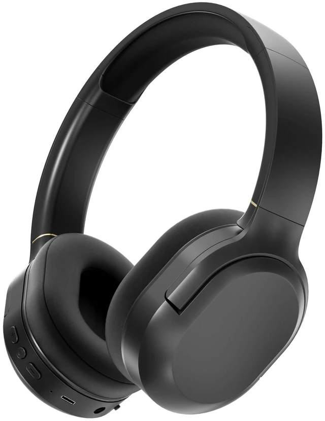 Main image of Wireless Noise Cancelling Headphones, Black for Travel,Home,Office Comfortable Protein Ear Pads, Built-in Mic,30H Playtime,Bluetooth 5.3,Deep Bass Lightweight Active Noise Cancelling Headset