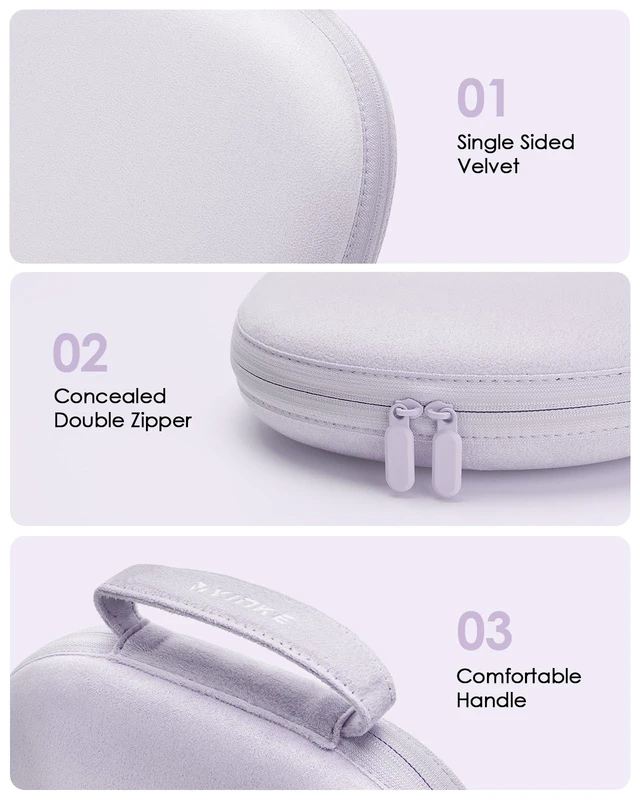 Alt view image 6 of 7 - Smart Case 2.0 Slimline for AirPods Max 2 Headphones, Supports Sleep Mode AirPods Max Accessories, Upgrade Anti-Scratch Portable Carry Travel Bag