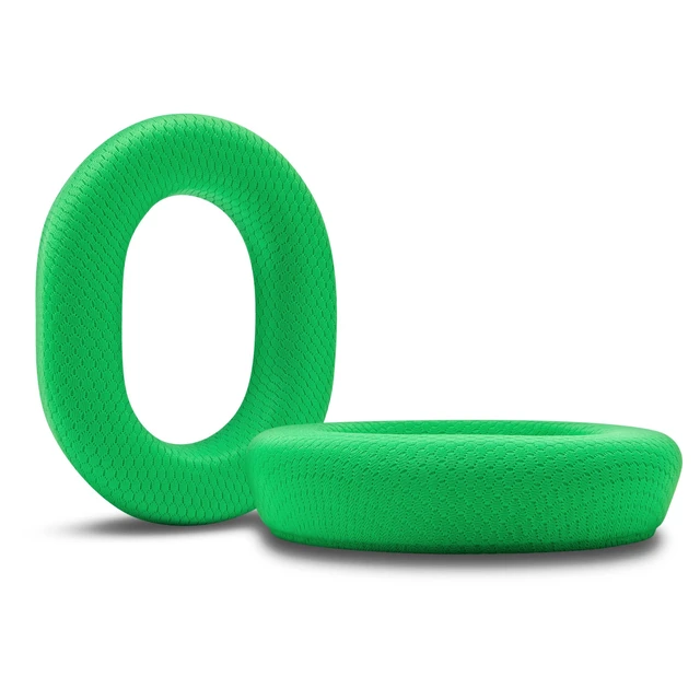 Alt view image 7 of 7 - Freeze Blackshark V3 Pro - Cooling Gel Earpads for BlackShark V3 Pro Made by Wicked Cushions Enhanced Comfort, Cooling Gel Technology, Extra Thick Neon Green