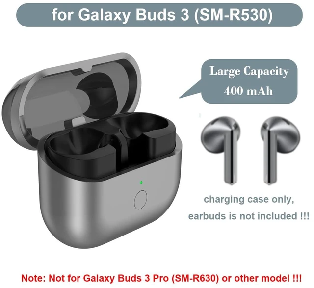 Alt view image 2 of 7 - Charging Case for Galaxy Buds 3, Portable Charger Case Cover for Samsung AI Earbuds (for Galaxy Buds 3 (SM-R530))
