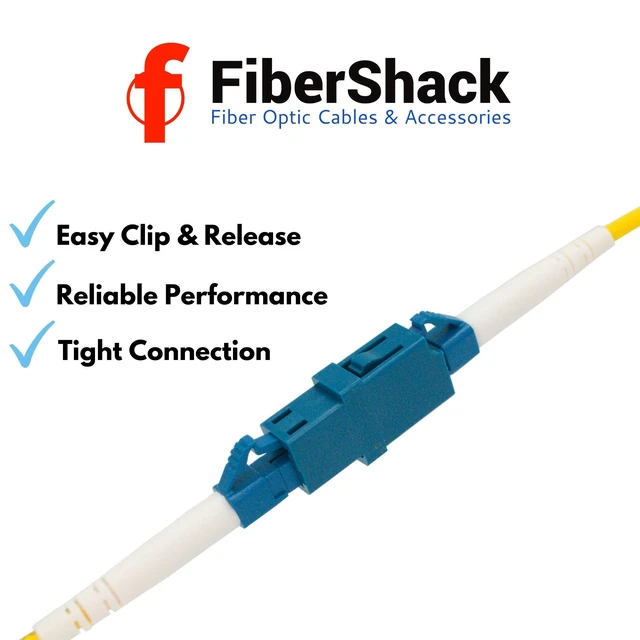 Alt view image 2 of 7 - LC Coupler Tin - 20 Pack - Single Mode LC Fiber Couplers Set. LCUPC Fiber Adapters are Pre-Cleaned & Extend LCUPC Optical Cables. Connects SM Simplex or Duplex Cables