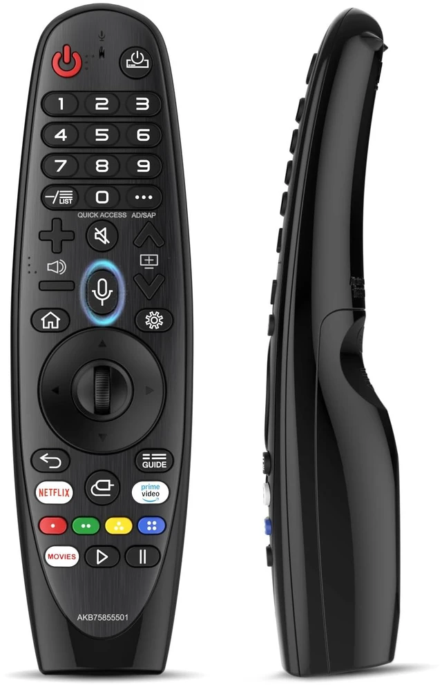 Main image of Voice Magic Remote for LG TV Remote Control, Replacement for Magic LG TV Remote AKB75855501 MR20GA AN-MR20GA MR19BA MR21 MR22 MR23 MR24 GA GN GC MR18BA MR650A, with Voice & Pointer Function