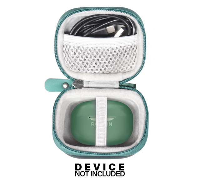Alt view image 3 of 5 - Case for Raycon Everyday Earbuds (2024 Edition) - in-Ear Buds, Raycon Fitness Earbuds (Green)