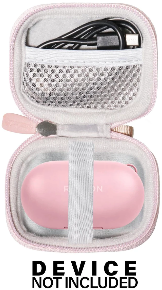 Alt view image 3 of 6 - Case for Raycon Everyday Earbuds Classic Bluetooth Wireless with Microphone - Stereo Sound, Active Noise Canceling, in-Ear Bluetooth Headset True Wireless Earbuds (Rose Gold)