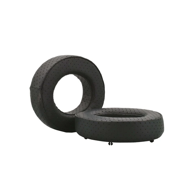 Alt view image 2 of 7 - Memory Foam Replacement Ear Pads Compatible with Focal Clear, Elear, and Utopia Headphones (Elite Fenestrated Sheepskin)