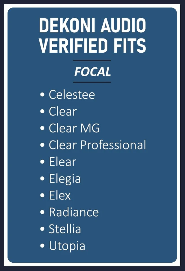 Alt view image 7 of 7 - Memory Foam Replacement Ear Pads Compatible with Focal Clear, Elear, and Utopia Headphones (Elite Fenestrated Sheepskin)