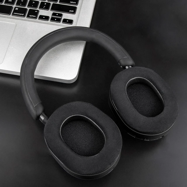 Alt view image 3 of 6 - Cooling Earpads for Sony WH-1000XM5 - Black for WH1000XM5 (XM5) Headphones