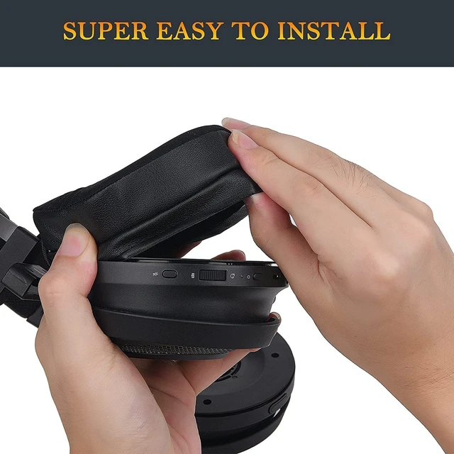 Alt view image 5 of 7 - Cooling Earpads for Razer Kraken 2019/Nari - Black for Kraken(2019/X/V3 X/Tournament/Ultimate/Kitty), Nari(2018/Essential/Ultimate) Headphones
