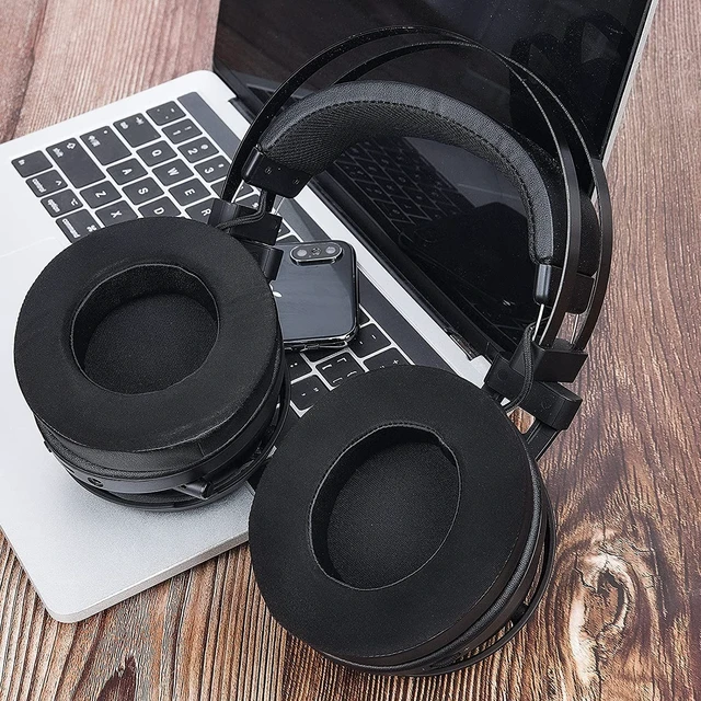 Alt view image 6 of 7 - Cooling Earpads for Razer Kraken 2019/Nari - Black for Kraken(2019/X/V3 X/Tournament/Ultimate/Kitty), Nari(2018/Essential/Ultimate) Headphones