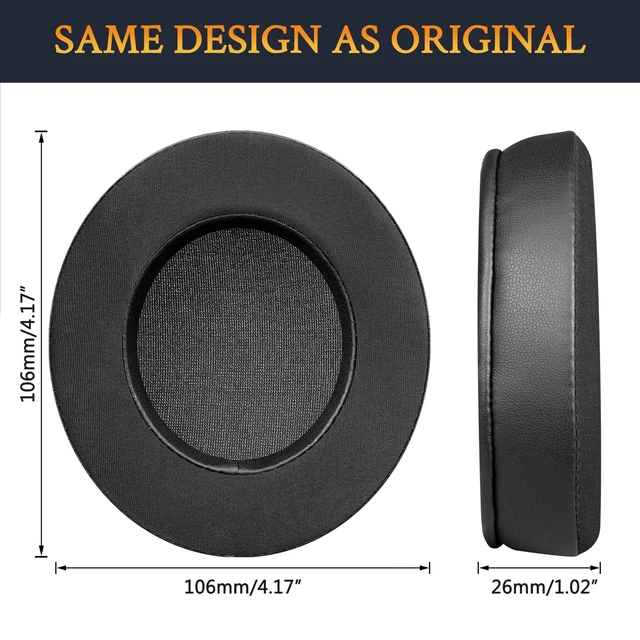Alt view image 7 of 7 - Cooling Earpads for Razer Kraken 2019/Nari - Black for Kraken(2019/X/V3 X/Tournament/Ultimate/Kitty), Nari(2018/Essential/Ultimate) Headphones