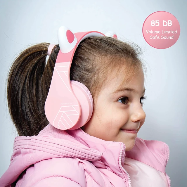 Alt view image 3 of 7 - Bluetooth Headphones for Kids, Wireless Foldable Headphones Over Ear, Headphone with Microphone, 85DB Volume Limit, Wireless and Wired Headset with Micro SD, FM for Cellphones, Tablets, PC