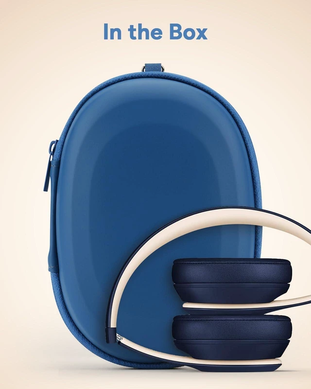 Alt view image 6 of 7 - Case for Beats Studio Pro/Solo 4/Solo 3/Studio3 On-Ear Headphones Portable Travel Hard Shell Storage Bag