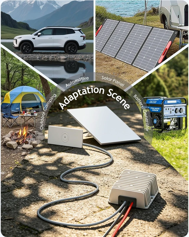 Alt view image 7 of 7 - Starlink Gen 3 Standard 4X Power Supply Cord 12V to 57V Step Up Converter Starlink Gen3 Router Battery Boost Power Adapter 57V 4.5A Zero Voltage Drop,Waterproof Plug for RV Truck Marine and Off-Grid