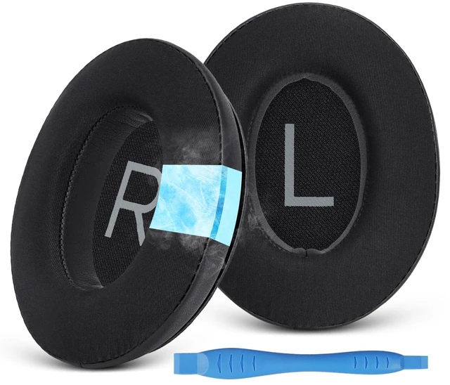 Main image of Replacement Ear Pads for Bose QC45 & QC SE Headphones (Cooling Gel) Earpads Ear Cushions for Bose QuietComfort 45 & Quiet Comfort SE, Softer Protein Leather, Noise Isolation Memory Foam