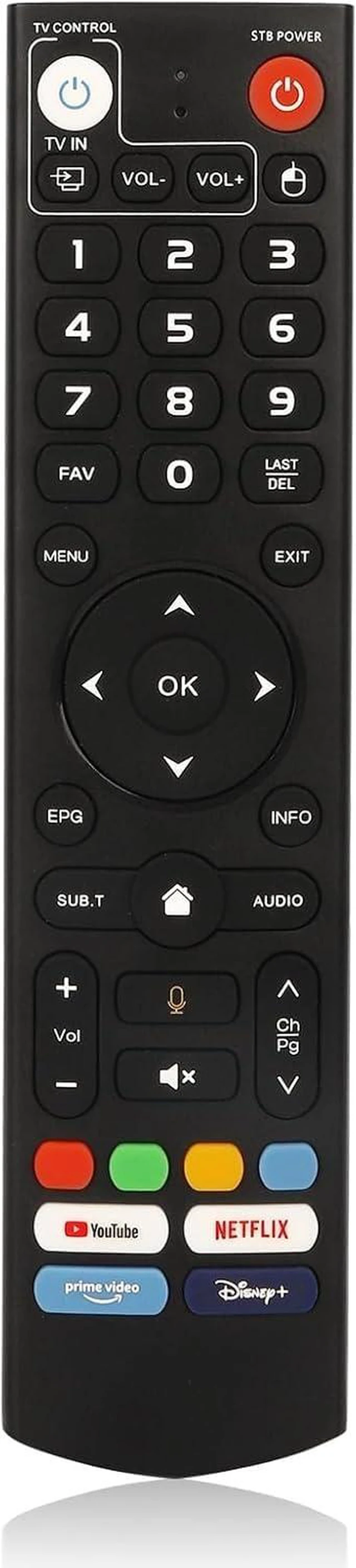 Alt view image 3 of 5 - Genuine vSeeBox Bluetooth Voice Remote Control for V5 Pro, V3 Pro, V3 Plus, V1 Max & Elite