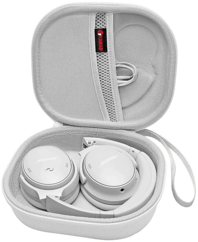 Main image of Hard Case for Bose QuietComfort, QC Ultra, QC 45, QC 35, QC45 SE, QC SE or Skullcandy Crusher Evo, Hesh ANC, Hesh Evo, Crusher ANC 2, Crusher, Riff 2 Noise Headphones (White)