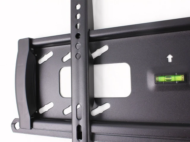Alt view image 3 of 6 - Commercial Fixed TV Wall Mount Bracket Anti-theft for 32" to 55" TVs up to 99lbs, Max VESA 400x400, UL Certified