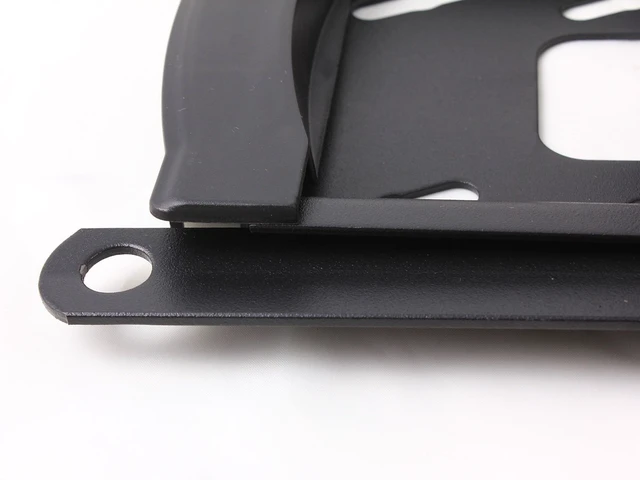 Alt view image 5 of 6 - Commercial Fixed TV Wall Mount Bracket Anti-theft for 32" to 55" TVs up to 99lbs, Max VESA 400x400, UL Certified
