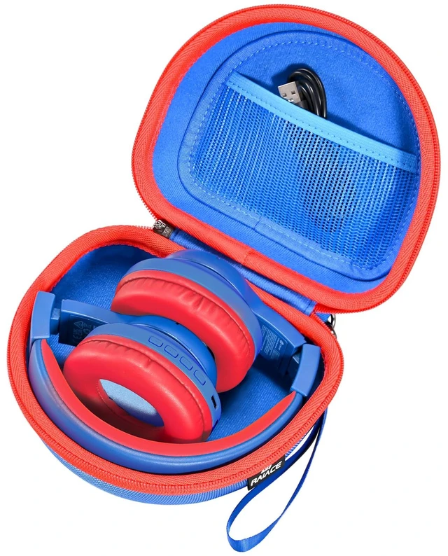 Main image of Hard Travel Storage Case Compatible with iClever BTH12 / BTH26 / IMYB/JoySpark-T5 / Candy Bila BH03 Headphones, Protective Carrying Bag. (case only) - Dark Blue