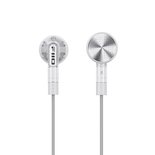 Alt view image 2 of 4 - FF1 3.5mm HiFi Music Wired Bass Earbud 14.2mm Dynamic HD Microphone Earphone for Gaming Meeting Video (Translucent)