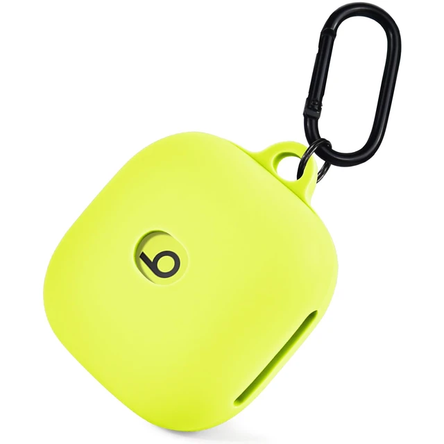Alt view image 5 of 7 - Case for Beats Fit Pro Cover, Soft Case for Apple Beats Fit Pro 2021 Silicone Protective Beats Pro Case Shockproof Beat Pro Fit Case Logo Visible Beats Earbud Case Cover with Keychain