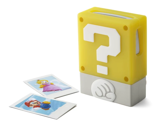 Alt view image 4 of 7 - Instax Mini Link 3 Super Mario Smartphone Printer + Silicone Case Smartphone photo printer with Bluetooth, AR effects, Nintendo-themed templates and? Block silicone case