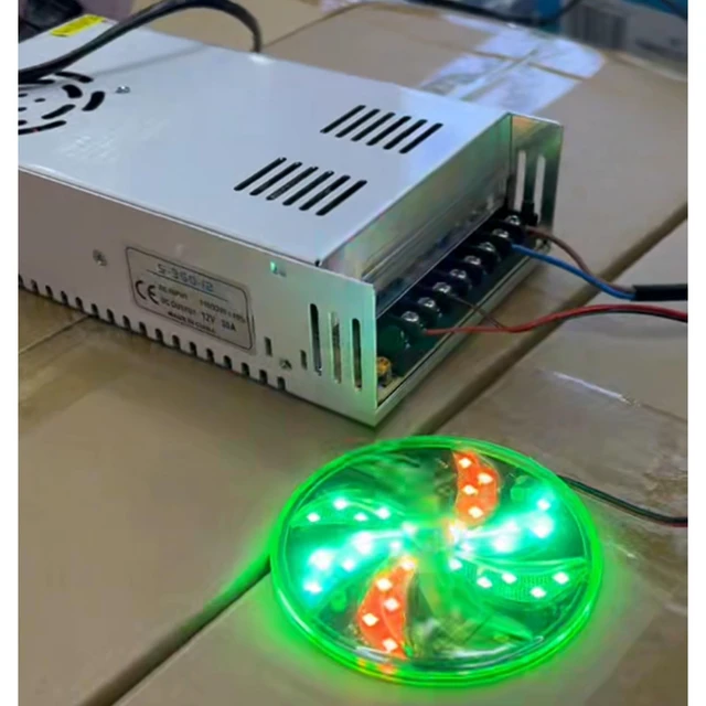 Alt view image 5 of 6 - AC 110/120 to DC 12V 600W Power Supply, Universal Switching Transformer Adapter for Raspberry PI Models, CCTV, Radio, Computer Project, LED Strips Pixel Lights 3D Printer (12V50A 600W)