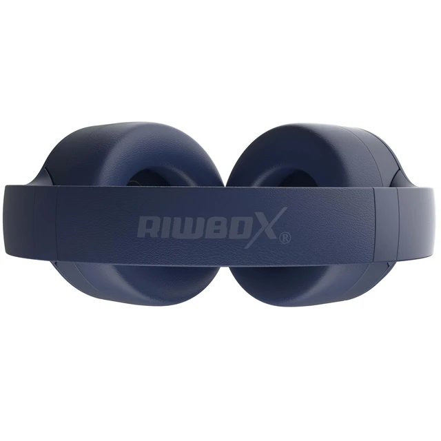Alt view image 4 of 7 - Hybrid Active Noise Cancelling Headphones, Wireless Over Ear Bluetooth Headset, 60H Playtime, High-Fidelity, Foldable, Comfort&Immersion for Work/Commuting (Blue)