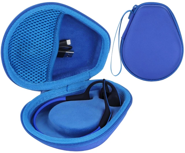 Main image of Case for SHOKZ OpenRun Pro2/Mini/1/OpenMove/OpenSwim Headphones Open-Ear Bone Conduction Sport Headphones Accessories, For Standard and Mini, Travel Friendly
