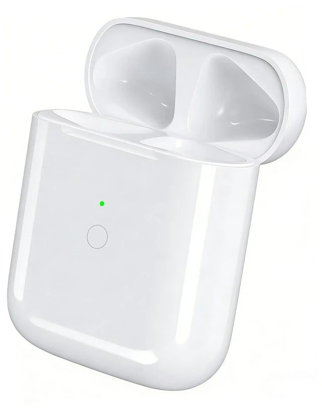Main image of Replacement Charging Case for AirPods 1st/ 2nd Gen (L-Port), No Earbuds Wireless charging case for AirPods 1st & 2nd generation compatible for Air Pod 1st 2nd gen fast charging Blue-tooth Pairing