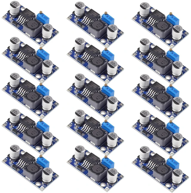 Main image of 20Pcs LM2596 Power Converter Step Down Module DC to DC Buck Converter 3.2V-35V to DC1.25V-30V Voltage Regulator Power Supply Module LM2596S