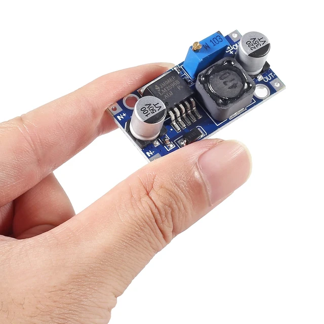 Alt view image 6 of 6 - 20Pcs LM2596 Power Converter Step Down Module DC to DC Buck Converter 3.2V-35V to DC1.25V-30V Voltage Regulator Power Supply Module LM2596S