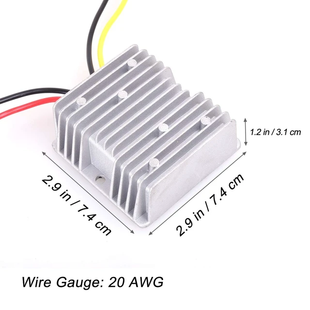 Alt view image 3 of 7 - Car Voltage Stabilizer, DC 12V Regulator Surge Protector 144W Heavy Duty for Car Battery Auto Truck Vehicle Boat Motor Solar System Protection (DC 10-36V Input, DC 12V Output)