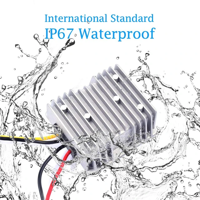 Alt view image 4 of 7 - Car Voltage Stabilizer, DC 12V Regulator Surge Protector 144W Heavy Duty for Car Battery Auto Truck Vehicle Boat Motor Solar System Protection (DC 10-36V Input, DC 12V Output)