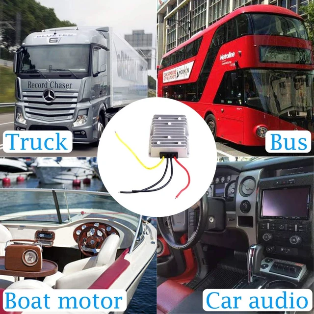 Alt view image 6 of 7 - Car Voltage Stabilizer, DC 12V Regulator Surge Protector 144W Heavy Duty for Car Battery Auto Truck Vehicle Boat Motor Solar System Protection (DC 10-36V Input, DC 12V Output)