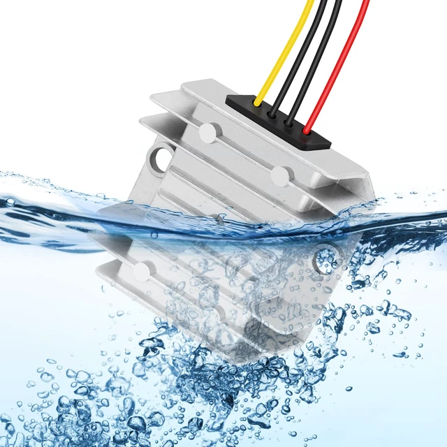 Alt view image 4 of 7 - 10A 50W DC-DC 12V 24V to 5V Converter Buck Regulator Waterproof Power Supply Voltage Transformer Module