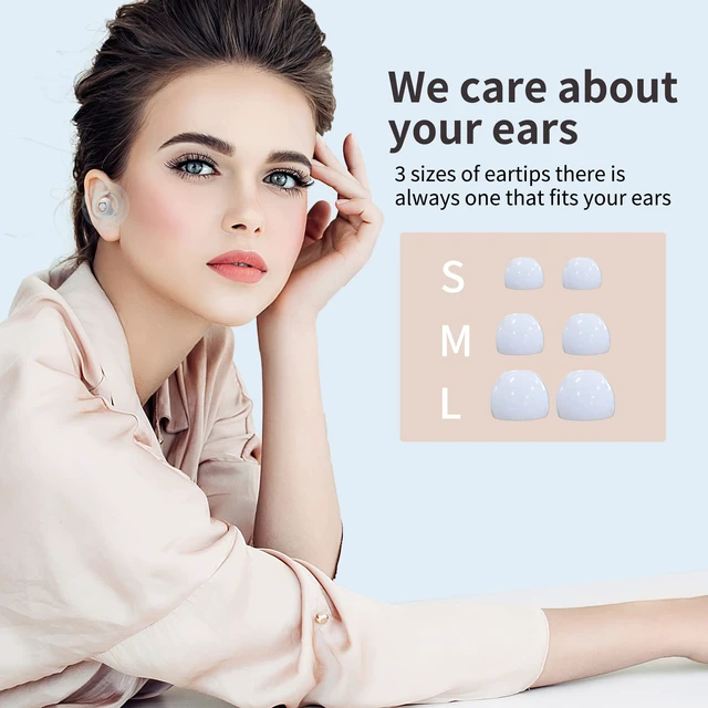 Alt view image 6 of 7 - Pink Wireless Earbuds Girls Bluetooth 5.3 Built in Mic 36H Playtime IPX5 Waterproof Noise Reduction Kids Headpones LED Display USB-C Cordless Earbuds for Workout Sport