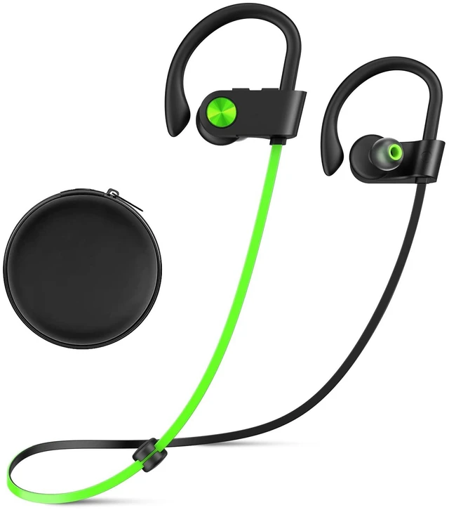 Main image of Bluetooth 5.3 Headphones, Wireless Sports In-Ear Earbuds IPX7 Waterproof 16 Hours Playtime, Sweatproof Stereo Earphones with MIC, Noise Cancelling Headsets for Gym Running Workout, Clear Sound