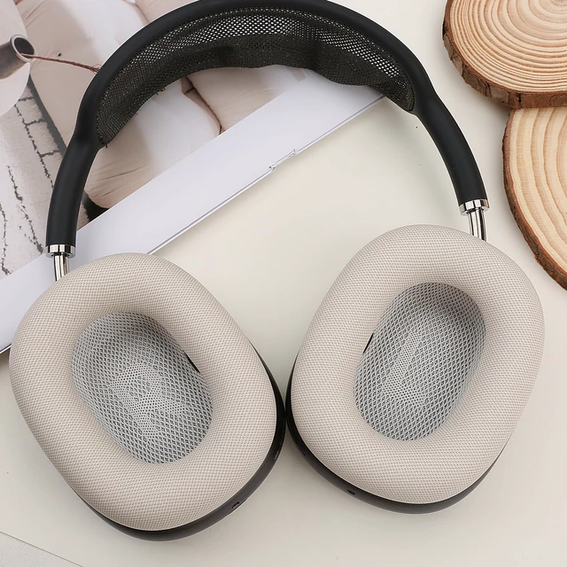 Alt view image 7 of 7 - Ear Cushions Compatible with AirPods Max, Starlight Protein Leather, Gel& Memory Foam, For 2024 Version Airpods Max 2
