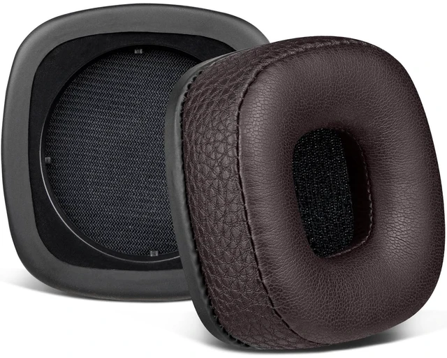 Main image of Replacement Ear Pads Cushions for Marshall Major I/II/III/IV Wireless/Wired Headphones, for Marshall Major 1/2/3/4 Headset, Earpads with Soft Protein Leather - Dark Coffee